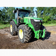 Трактор John Deere 7230R, Київська область. Украина