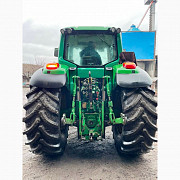 Колісний трактор John Deere 6920S з оборотнім плугом Lemken EurOpal 7, Сумська область. Украина