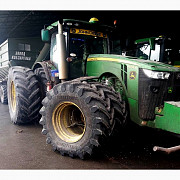 Колісний трактор John Deere 8345R, Сумська область. Украина