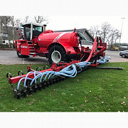 Самохідний розкидач органічних добрив Vervaet Sleepslang Trike, Київська область. Украина