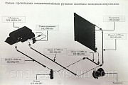 Шланг хладонопроводу Galaxy комбайна Дон 1500Б 2400 мм. (В12-08Q-027), Харківська область. Україна