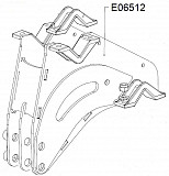 E06512 Частина рами глибокорихлювача Alpego KF, Одеська область. Україна