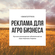 Послуга з розміщення оголошень. Дніпро