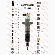 Підходить для форсунки CAT C7 221F426554, підходить для корпусу форсунки CAT C7-C9, область Кіровогр Україна