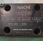 Електричний гідророзподільник Nachi Японія, Одеська область. Україна