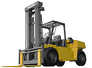 Радіатор охолодження погрузчика Komatsu FD 100, Київська область. Україна