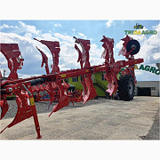 Новий оборотний плуг ünlu nitor 4+1, Київська область. Україна