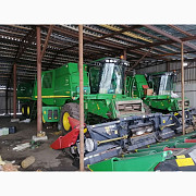 Комбайн John Deere W650, Сумська область. Україна