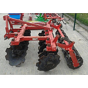 Плуг дисковий ПД-2, 2 секції з катком (Veles Agro), Київська область. Україна