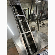 Шнековий навантажувач для сипких продуктів на колесах 4000 л/год, 2,2 кВт, Полтавська область. Україна