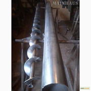 Шнекова спіраль для добрив (шнек), діаметр - 200 мм, товщина 3 мм. 1350 грн./м.пог, Житомирська обл. Украина