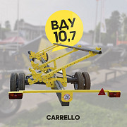 Тележка для транспортування жаток «CARELLO-2» (двоосна) 10,7 м, Дніпропетровська область. Україна