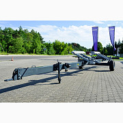 Одноосна тележка для транспортування жаток VL-25 (до 7.6 м) ТМ "Volland", Волинська область. Україна
