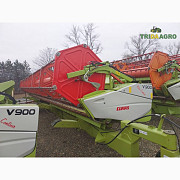Жниварка зернова Claas V900, Київська область. Україна