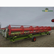 Жниварка зернова Claas V900, Київська область. Україна