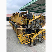 Жниварка зернова (соєва) Claas CAT F535 Max Flex, Волинська область. Україна
