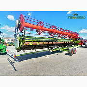 Жниварка зернова Claas V900, Київська область. Україна