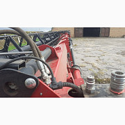 Жниварка зернова Case IH 30G з висувним рапсовим столом, Сумська область. Україна