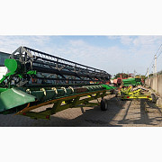 Жниварка зернова John Deere 930 F, Рівненська область. Україна