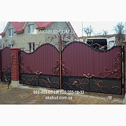 Художня ковка у Кривому Розі. Ворота, навіси, решітки, дахи, козирки, калитки, перила, Дніпро. Украина