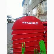 Фреза навісна на трактори, почвофреза (ґрунтофреза) польська Wirax, Житомирська область. Україна