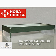 Грядка металева розбірна 4000*1000 мм, Грядка металева будь-якого розміру, Київ. Украина