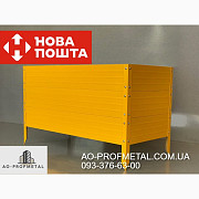 Грядка металева 6000*1000 мм, Металева грядка будь-яких розмірів, Київ. Украина