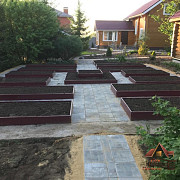 Декоративна грядка, клумба, вітник, газончик, Київ. Украина