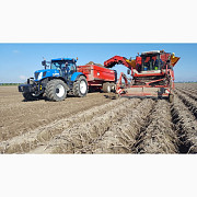 Картоплезбиральний комбайн Grimme Tectron 415, Львівська область. Україна