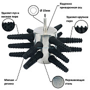 Перосъемная насадка на дрель 100-15 для уток, кур, бройлеров, Харківська обл. Украина