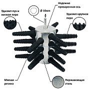 Насадка для ощипывания птицы 133-21 для кур, уток, гусей, Харківська обл. Украина