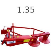 Роторна косилка WIRAX (PL) оригінал 1,35 та 1,65 м, Харківська область. Україна