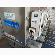 Лінія брикетування соломи шнековим пресом BIOMASSER. 300 кг/год. Вживаний. Полтавська область. Україна