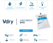 Вологопоглинач для кукурудзи, борошна, горіхів, сухофруктів Vdry Bag 200%. Одеса