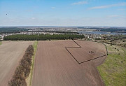 Відоме село Хлепча, як на долоні. Ліс, річка. 6,18 гектара. Васильків